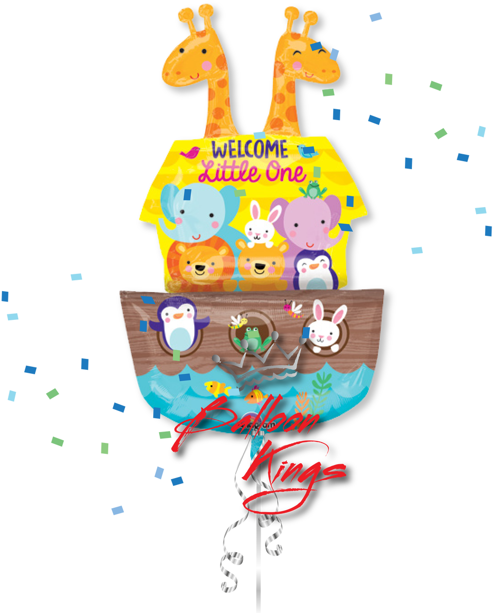 Baby Shower Noahs Ark - Noah's Ark Baby Clipart (1280x1280), Png Download