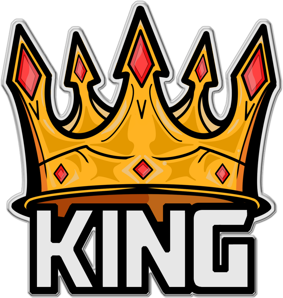 Cartoon King Crown - King Logo Png Clipart (1024x1024), Png Download