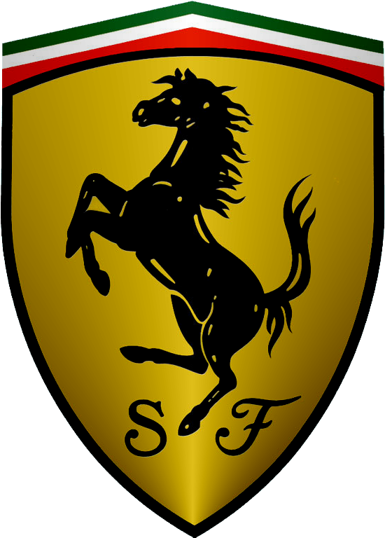 Scudetto Ferrari Png - Ferrari Logo Hi Res Clipart (569x796), Png Download