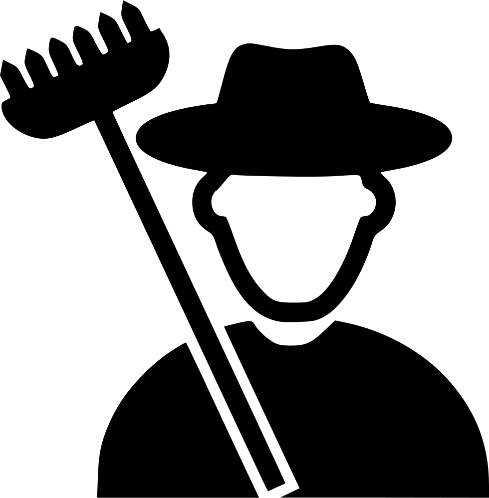 Farmer Hat Icon Clipart (980x998), Png Download