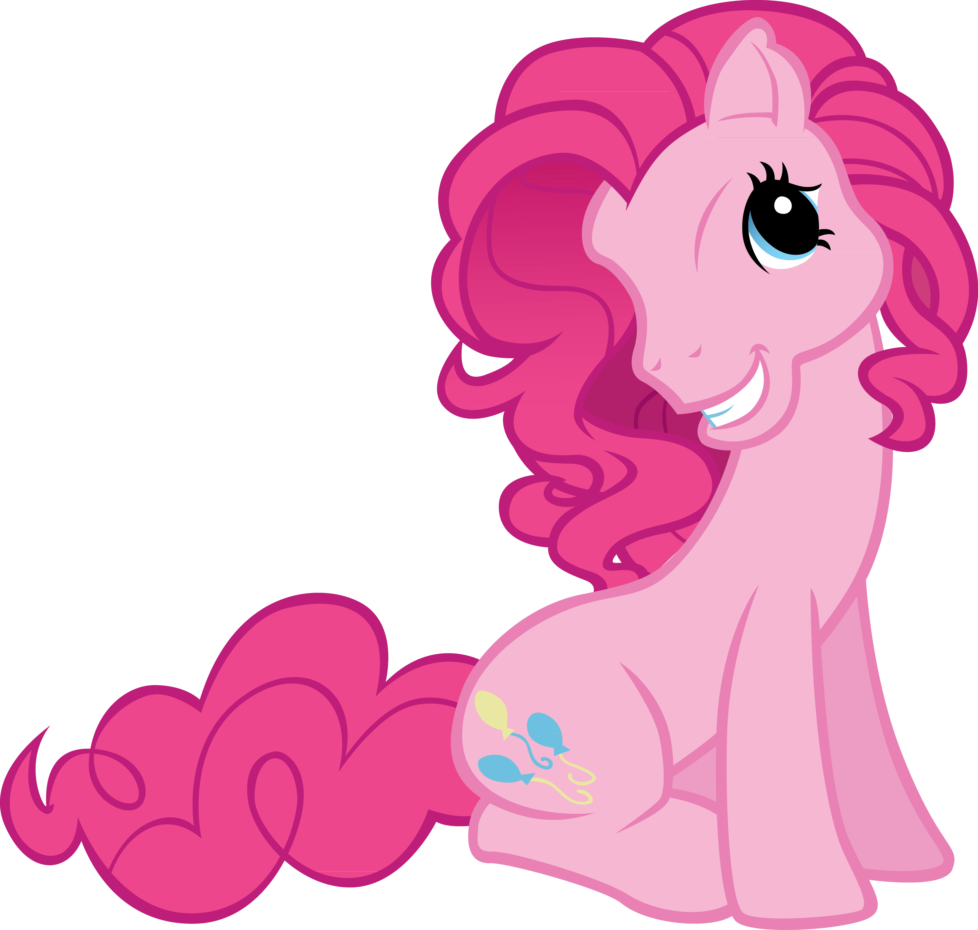 Pinkie Pie Scared Png - Mlp Scared Pinkie Pie Clipart (3325x3163), Png Download