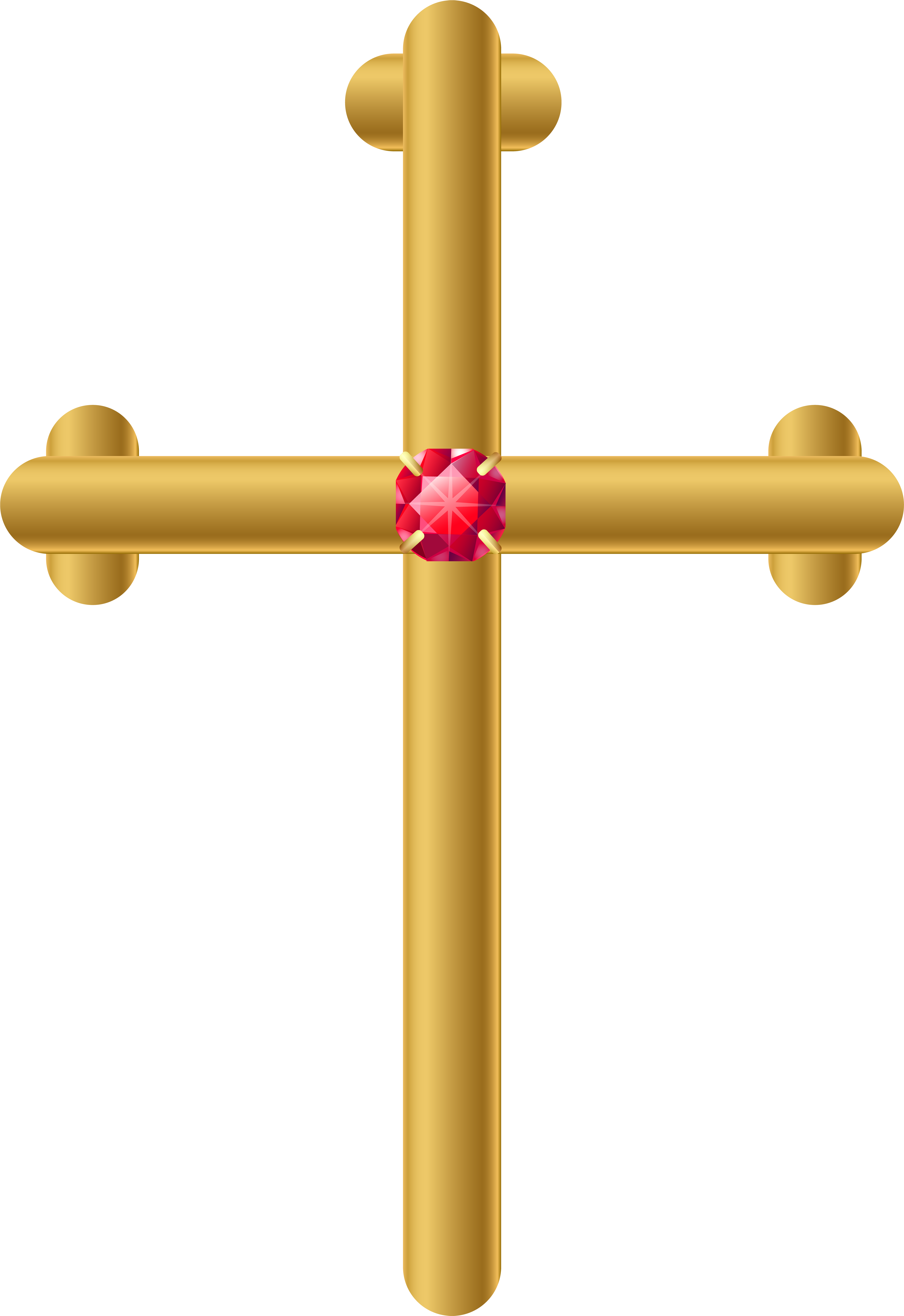 Gold Cross Png Clipart (5492x8000), Png Download.