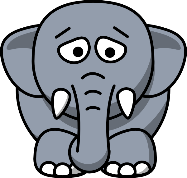 Clip Art Images - Clipart Elephant - Png Download (600x573), Png Download
