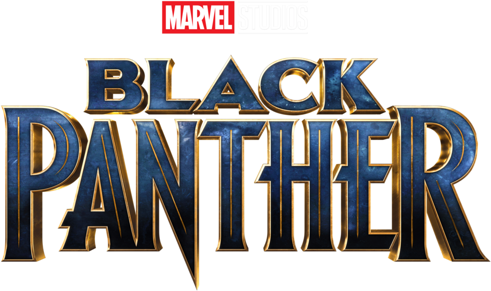1023 X 613 31 - Black Panther Marvel Title Clipart (1023x613), Png Download