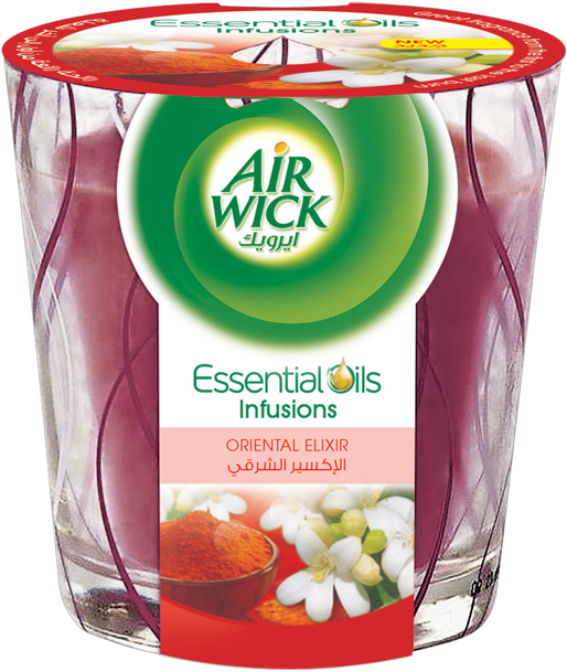 Oriental Elixir Scented Candle - Air Wick Clipart (1000x1000), Png Download