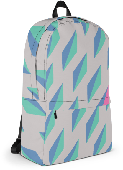 Falling Diamonds Of Snow Backpack - Toy Story Clouds Backpack Clipart (600x600), Png Download