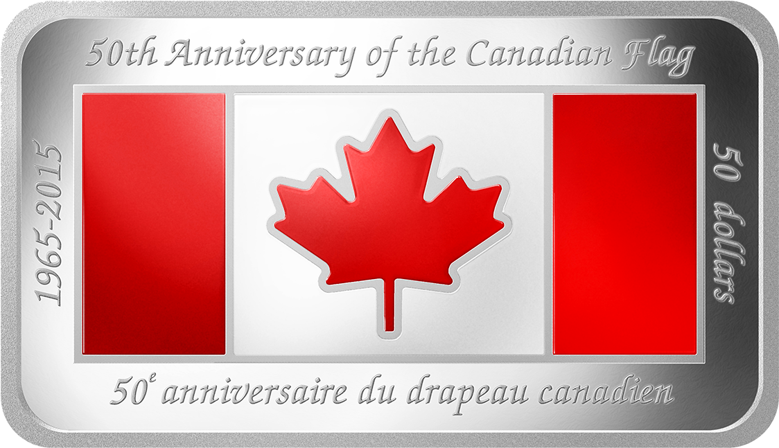 Canada 2015 50th Anniversary Of The Canadian Flag Colour - Canada Flag On White Background Clipart (1198x1166), Png Download