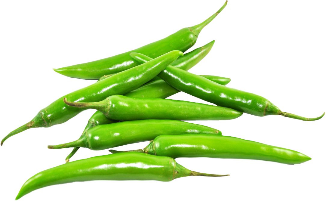 Fresh Chili Png Image - Green Chilli Clipart (1115x708), Png Download