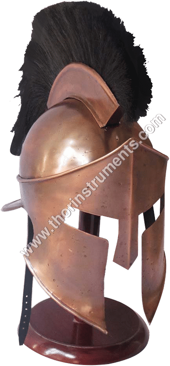 300 King Spartan Copper Helmet With Stand - 300 Clipart (800x800), Png Download
