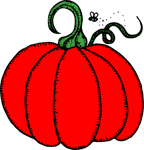 Small - Pumpkin Clip Art - Png Download (570x594), Png Download