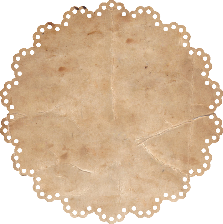 Floral Clipart Doily - Circle Scallop Green Png Transparent Png (712x717), Png Download