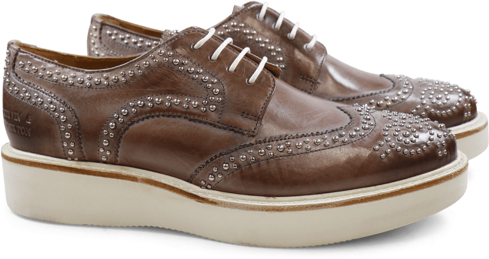 Derby Shoes Molly 1 Crust Pale Lila Rivets Xl Ginger - Molly 1 Melvin Et Hamilton Clipart (1024x1024), Png Download