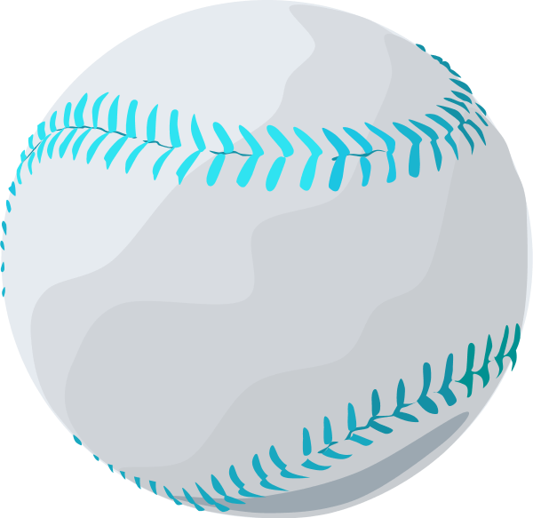 Baseball Swoosh Clipart - Soft Ball Coloring Pages - Png Download (600x583), Png Download