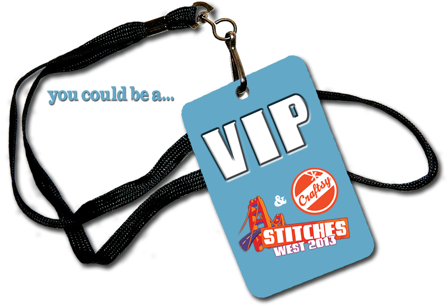 Be A Stitches West 2013 Vip - Craftsy Clipart (918x627), Png Download