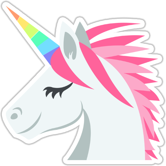 Clipart Unicorn Faces - Unicorn Head Clipart Png Transparent Png (565x565), Png Download