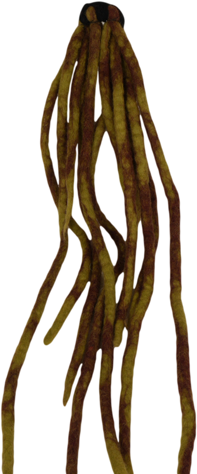 Dread Lock Hair Png , Png Download - Dread Hair Png Clipart (403x968), Png Download