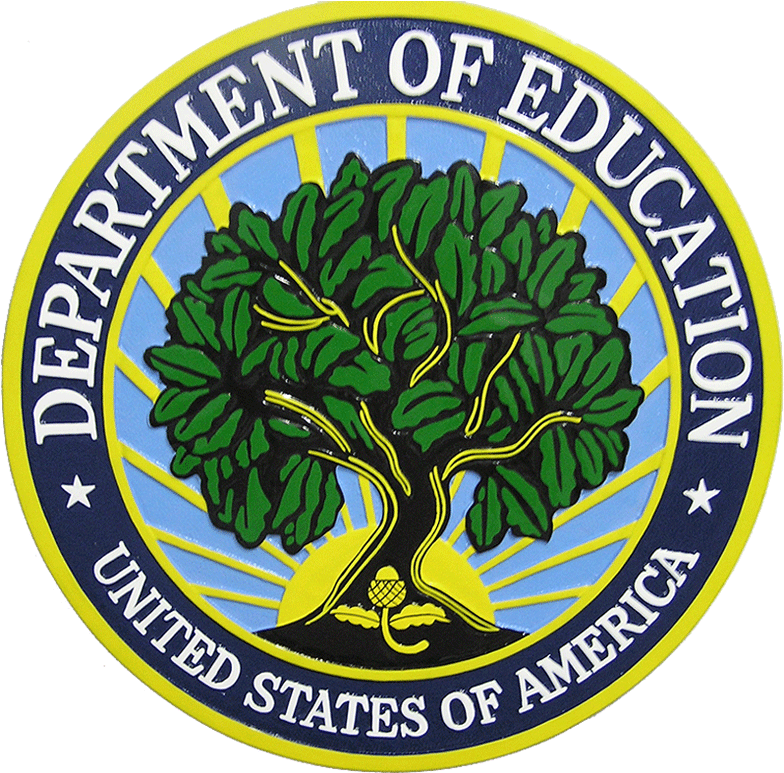 Department Of Education Seal Plaque - Us Department Of Education Clipart (800x800), Png Download