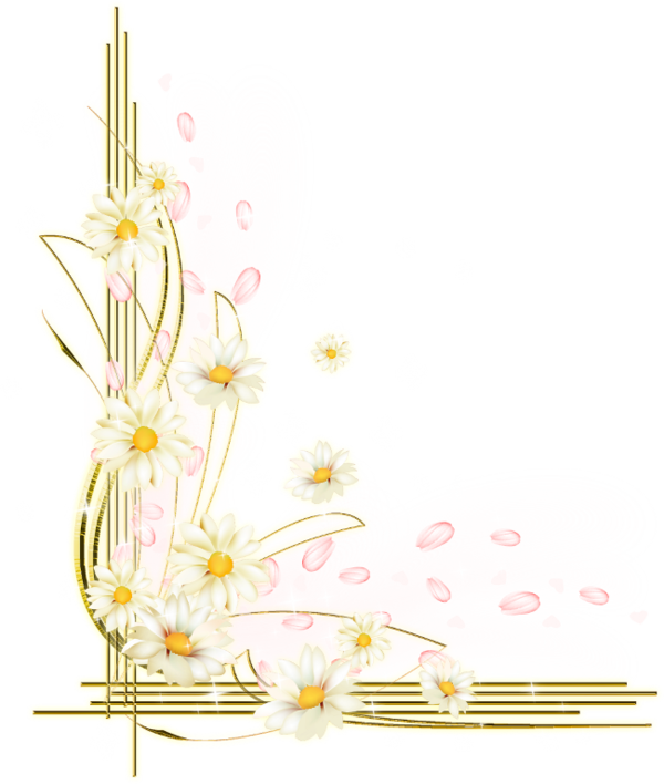 Corner Designs, Frame Clipart, Flourish, Designs To - Bordures De Cartes - Png Download (600x708), Png Download