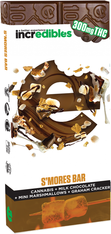 S'mores Bar - Chocolate Clipart (500x916), Png Download