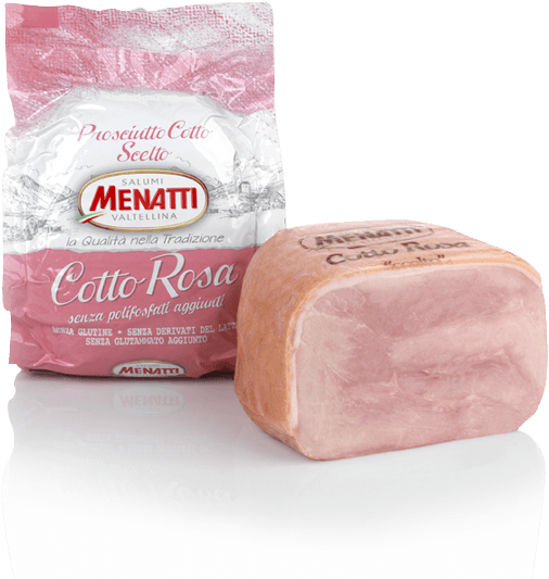 Prosciutto Cotto Rosa "scelto" Menatti - Turkey Ham Clipart (808x750), Png Download