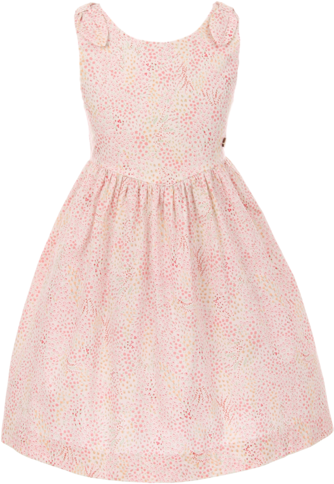 Pink Dress Clipart Sun Dress - Pink Summer Dress Png Transparent Png (693x1024), Png Download