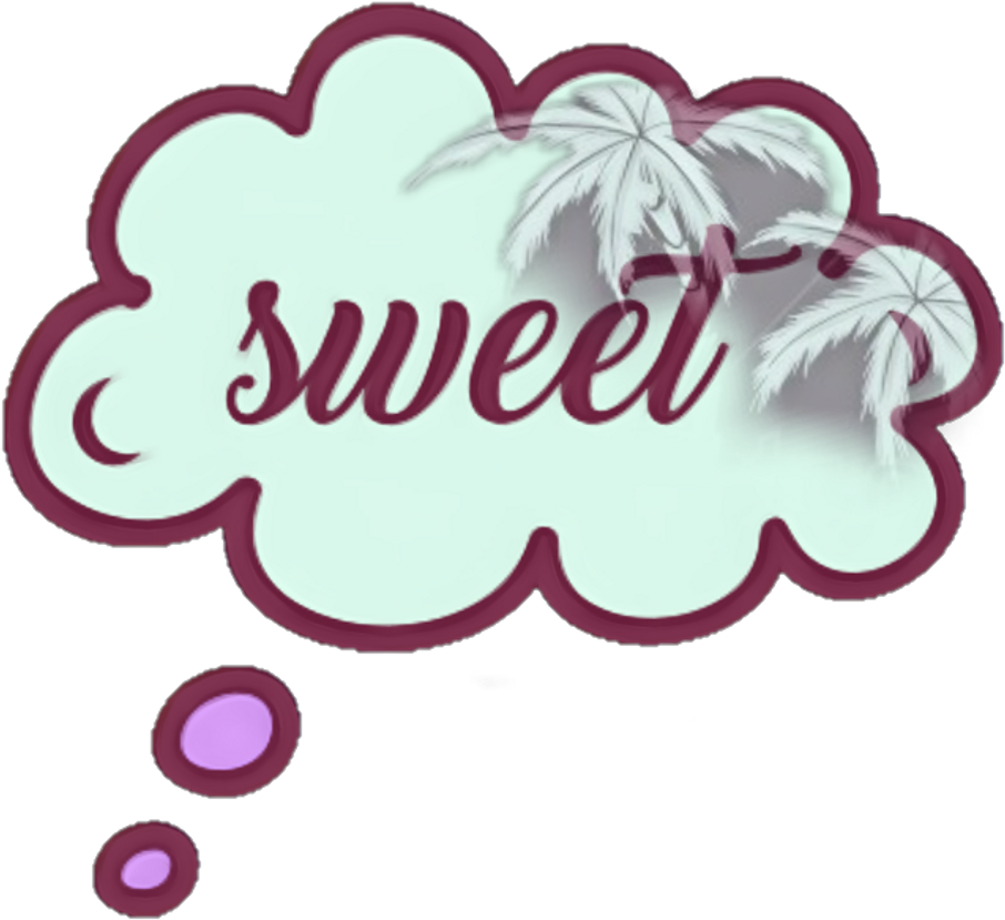 Sweetstickerremix Bulletpoint Bullet Snackstickerremix - Calligraphy Clipart (1024x1024), Png Download