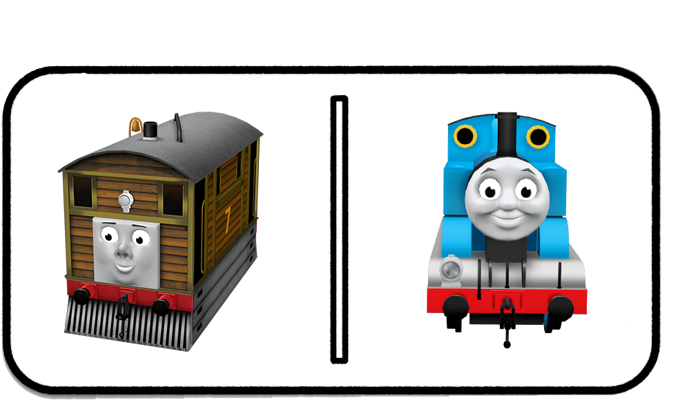 Thomas Train Dominoes - Thomas The Tank Engine Clipart (1056x816), Png Download