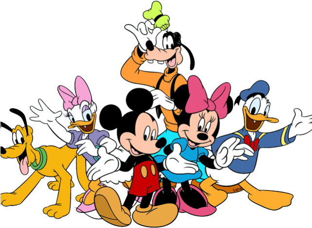 Friends Clipart Mickey Mouse Clubhouse - Mickey Mouse Friends Png Transparent Png (640x480), Png Download