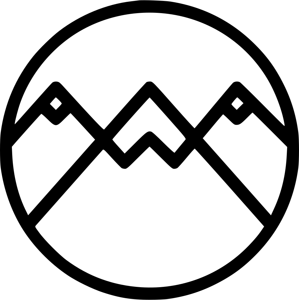 980 X 982 2 - Mountain Svg Free Clipart (980x982), Png Download