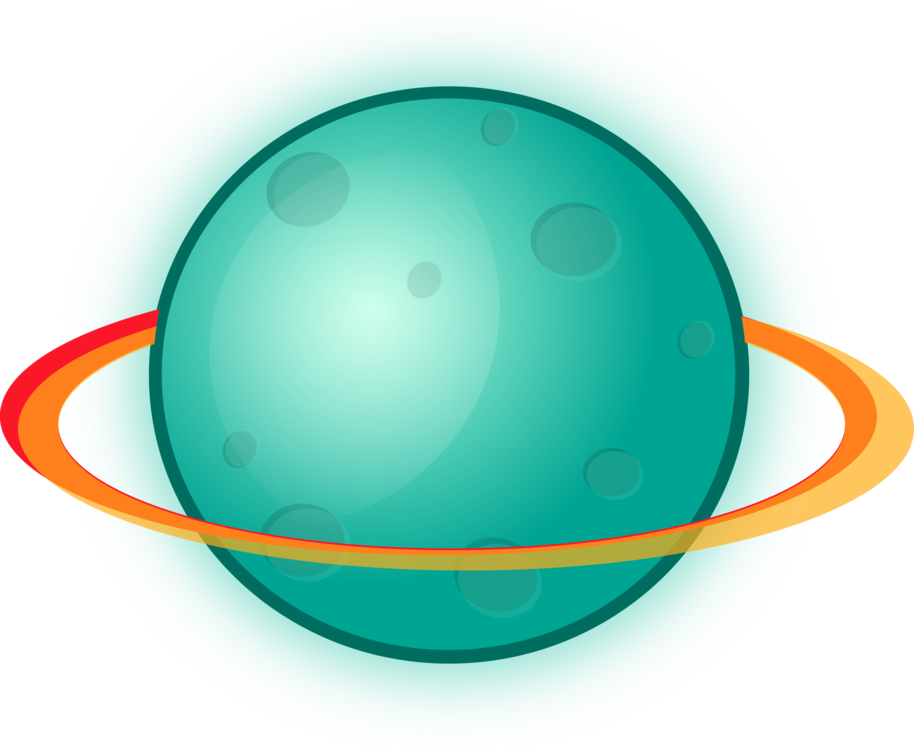 Graphic Library Library Earth Planet Uranus System - Planet Cartoon Png Clipart (914x750), Png Download