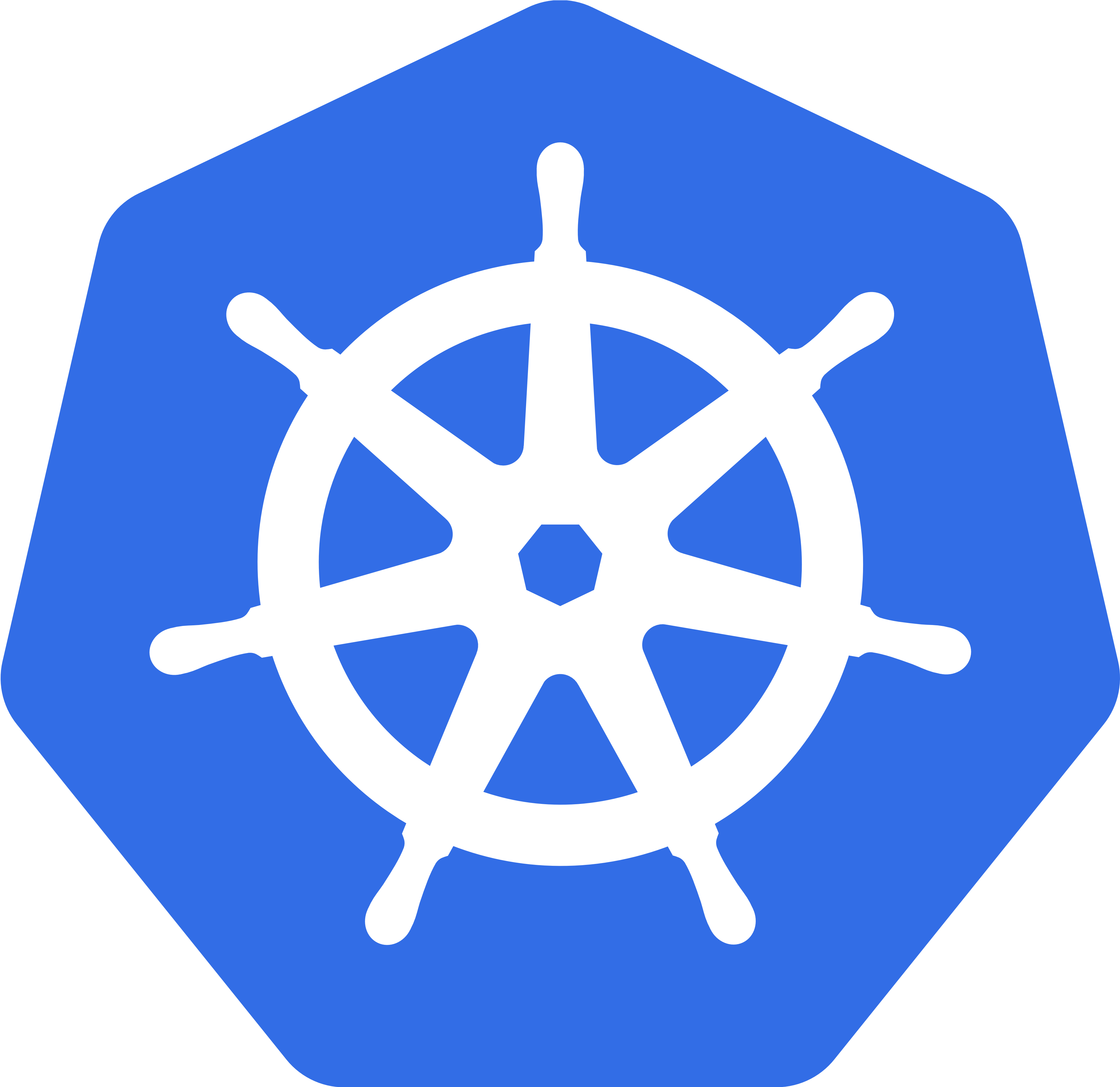 Kubernetes - Kubernetes Icon Svg Clipart (3927x3927), Png Download