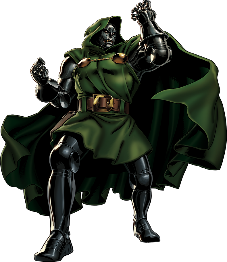 Doom Png - Marvel Dr Doom Comics Clipart (790x912), Png Download