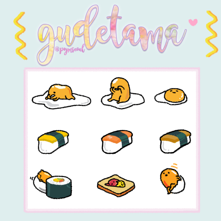 Png - Gudetama - Gudetama Clipart (728x728), Png Download
