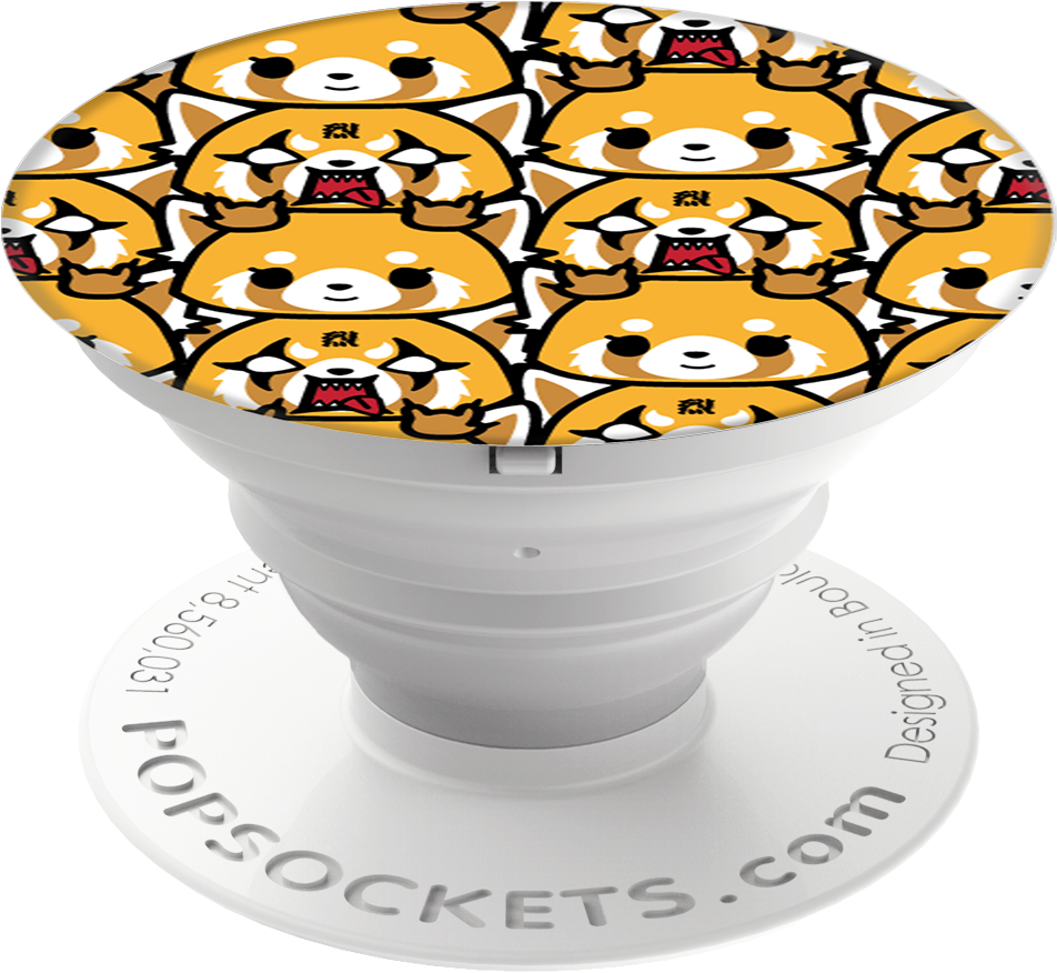 Aggretsuko Love - Opal Popsockets Clipart (1000x1000), Png Download