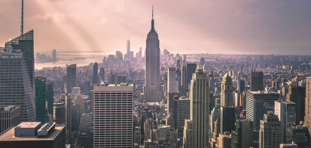 Manhattangirl-skyline , Png Download - Cityscape Clipart (1200x572), Png Download
