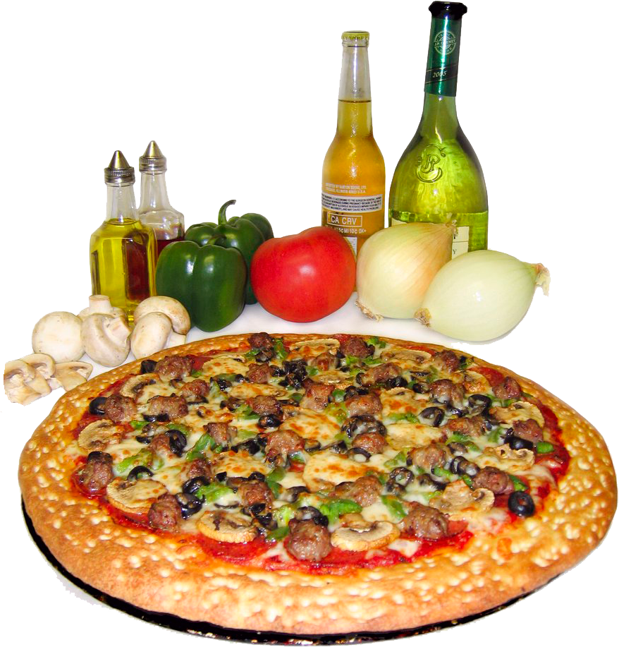 Pizza Clipart (900x1200), Png Download