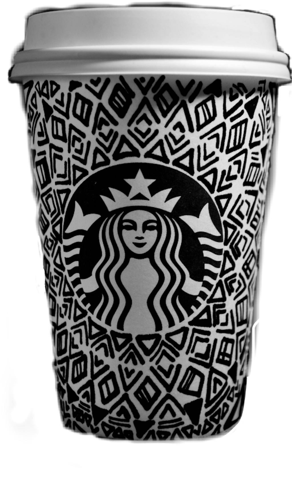 Starbucks Sticker - Logo Starbucks Coffee Png Clipart (1024x1675), Png Download