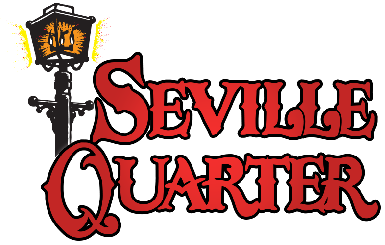 Seville Quarter Logo - Seville Quarter Clipart (786x501), Png Download