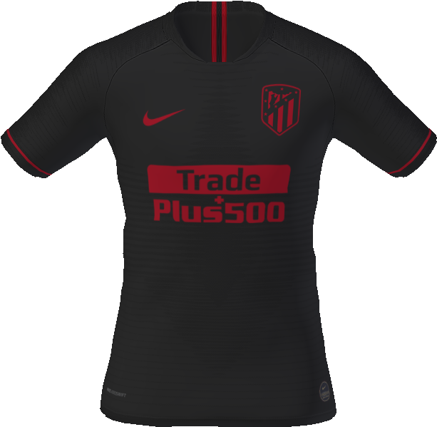 Preview Atletico Kits Away - Kit Clipart (612x705), Png Download