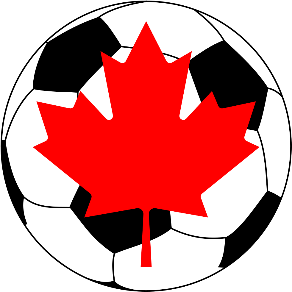Canada Soccer Ball - Soccer Ball Svg Clipart (1024x1024), Png Download