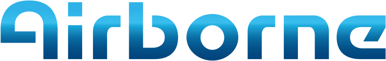 Airborn Logo Loader - Airborne International Clipart (860x495), Png Download