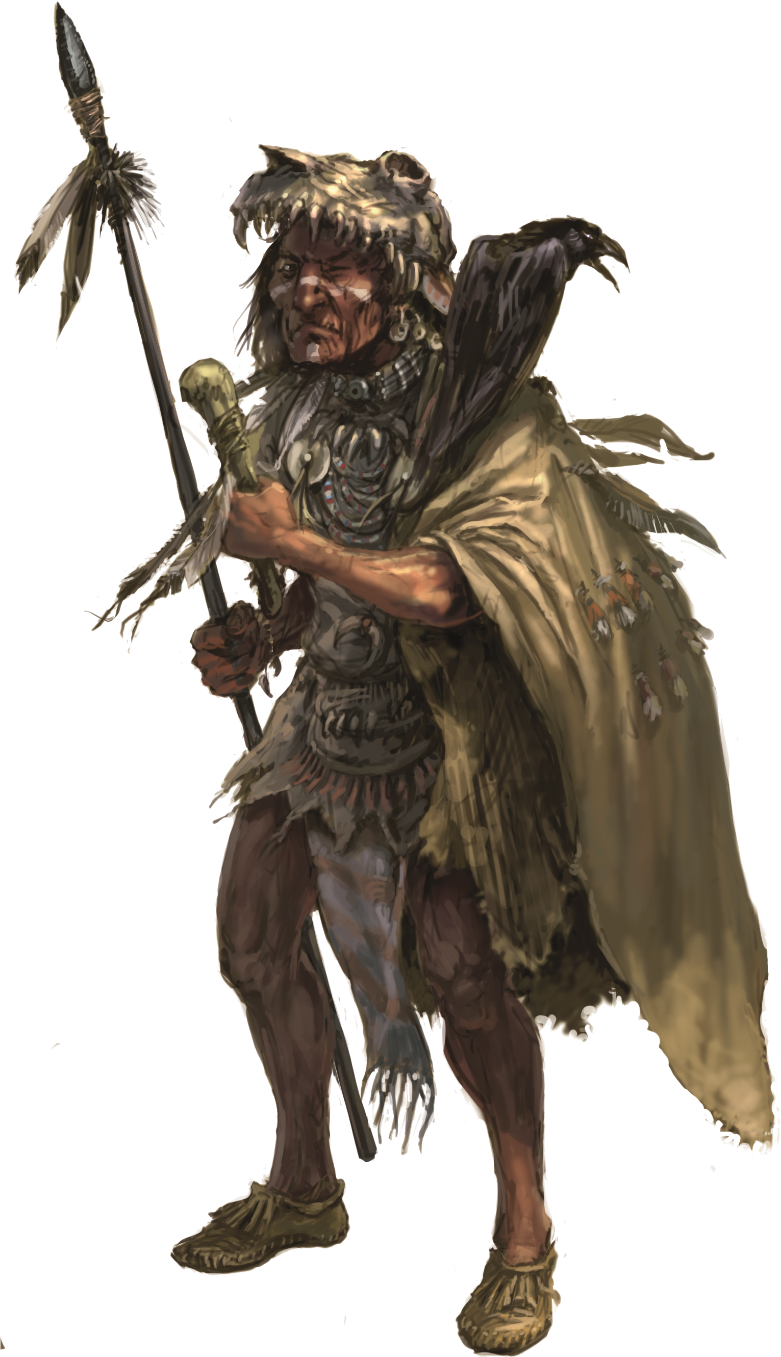 Witch Doctor - Illustration Clipart (1548x2680), Png Download