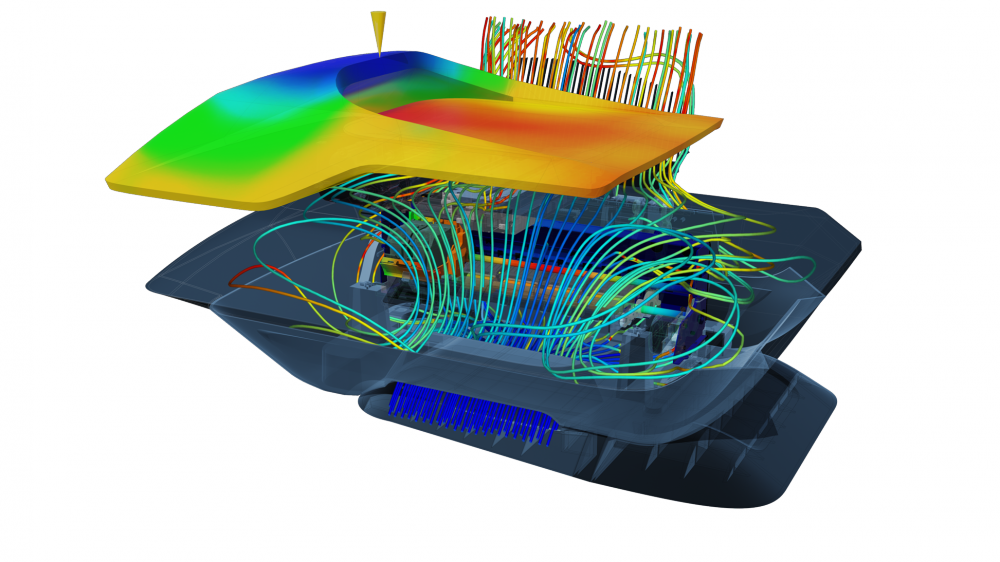 Computational Fluid Dynamics - Water Transportation Clipart (1000x562), Png Download