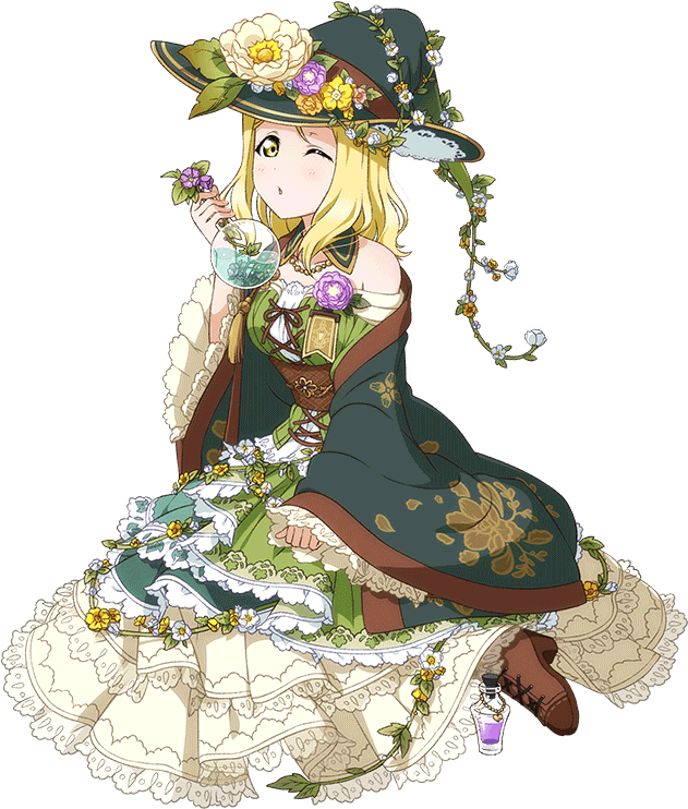 She's Not A Witchdoctor, She's A Herbalist - Love Live Witch Mari Clipart (1024x1024), Png Download