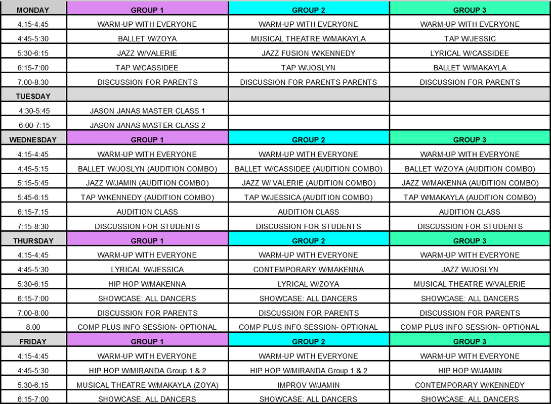 Baked A Cake & Witch Doctor Group - Weekly Fitness Plan Table Clipart (1089x800), Png Download