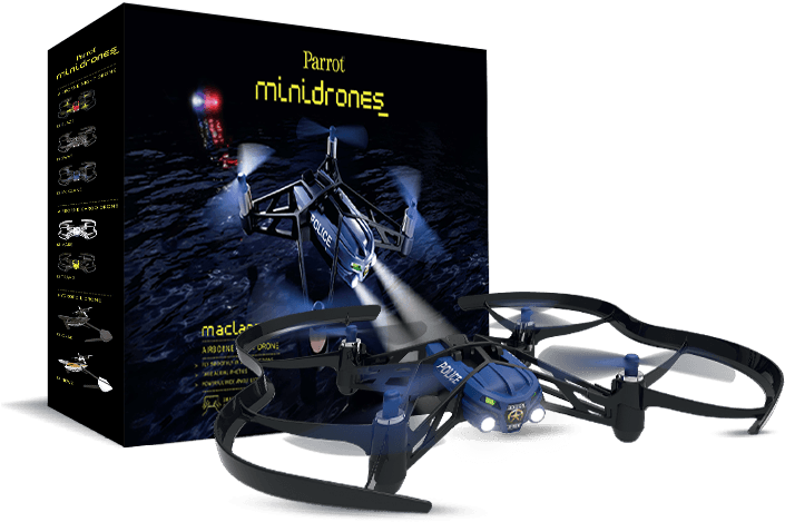 Parrot Drone Airborne Night Mclane - Parrot Airborne Night Drone Clipart (750x500), Png Download