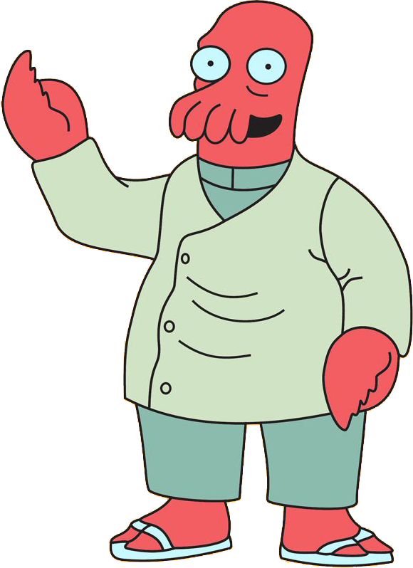 Zoidberg Is The Decapodian Staff Doctor At Planet Express - Futurama Zoidberg Png Clipart (580x798), Png Download