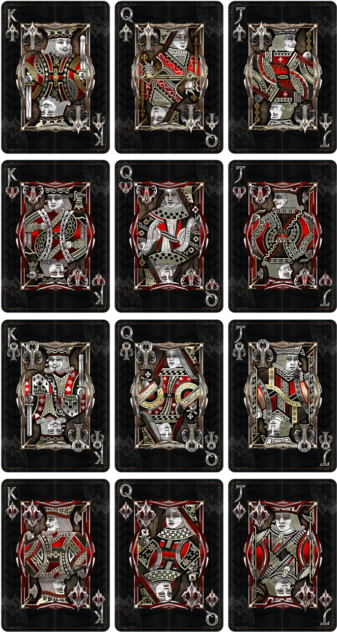 Card Deck, Deck Of Cards, Steel Deck, Joker Card, Bicycle - Bicycle Steel Playing Cards Clipart (700x1310), Png Download