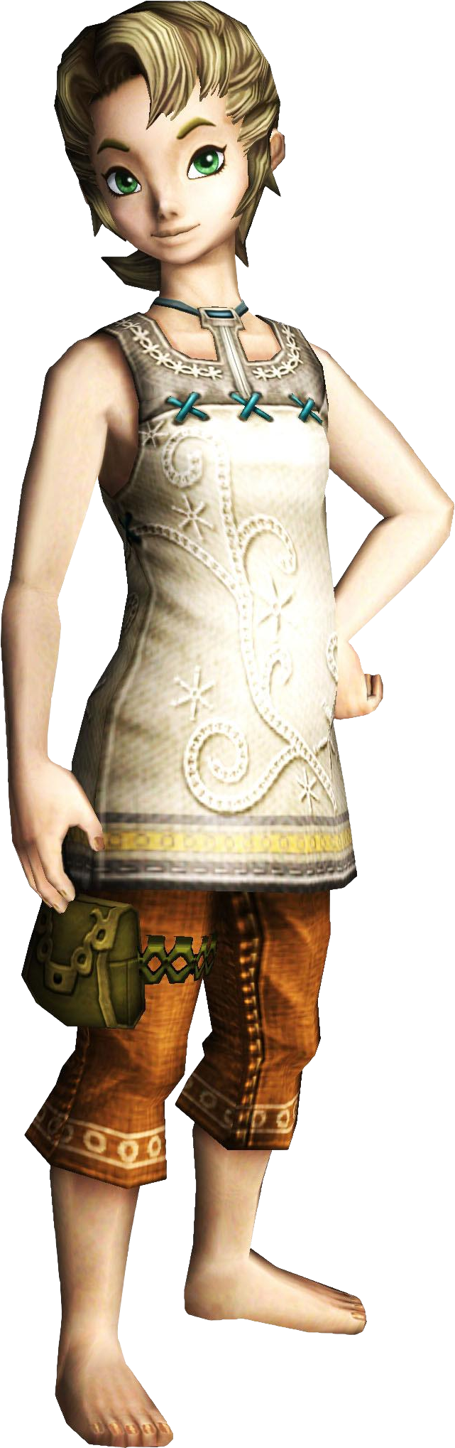 Ilia - Legend Of Zelda Twilight Princess Ilia Clipart (679x2076), Png Download