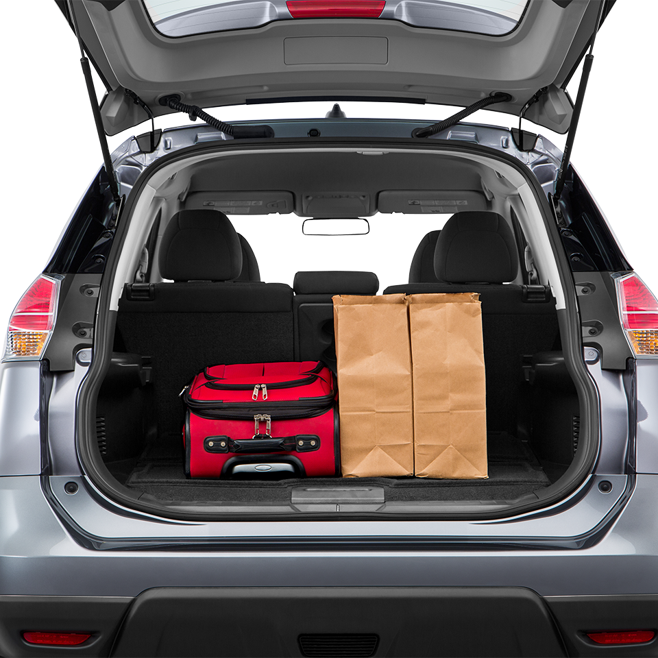 2016 Nissan Rogue Interior Features - Nissan Rogue Tailgate Open Clipart (960x960), Png Download